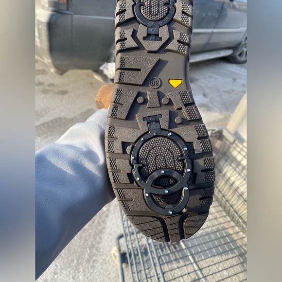 OTBT FANFARE MIMETIC BOOTS ICE CLEATS SNOW Stabilization Size 7 EU 38 NEW Camo - Picture 8 of 9